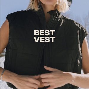 NWT Daily Drills Black Best Vest